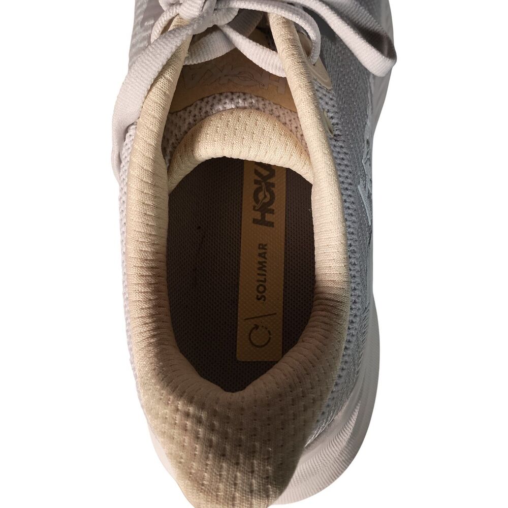 Hoka One One Solimar Women's 9 Nimbus Cloud Gray Running Shoes - Picture 11 of 14